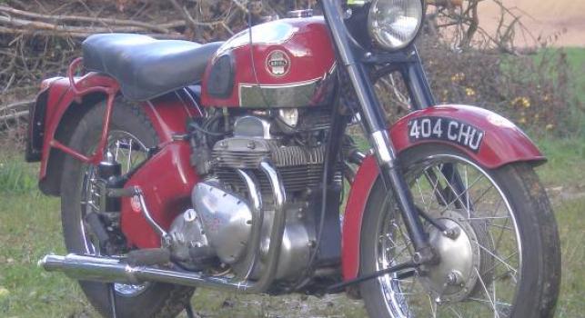 Ariel Square Four MKII.1958. 1000cc