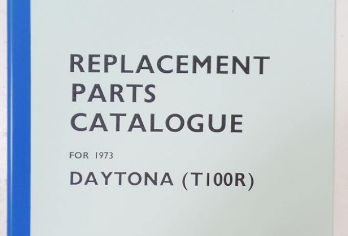 Triumph Daytona 1973 Parts Book