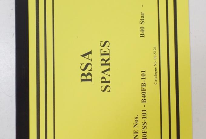 BSA B40 Star/ Sports Star Parts Book 