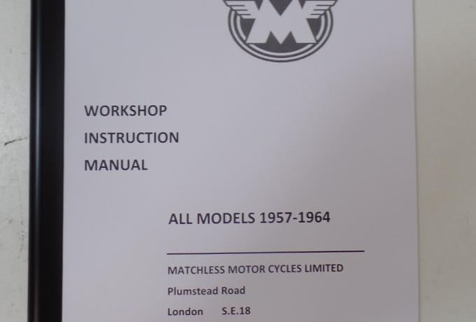 AJS/Matchless 1957-64 Workshop Manual Book