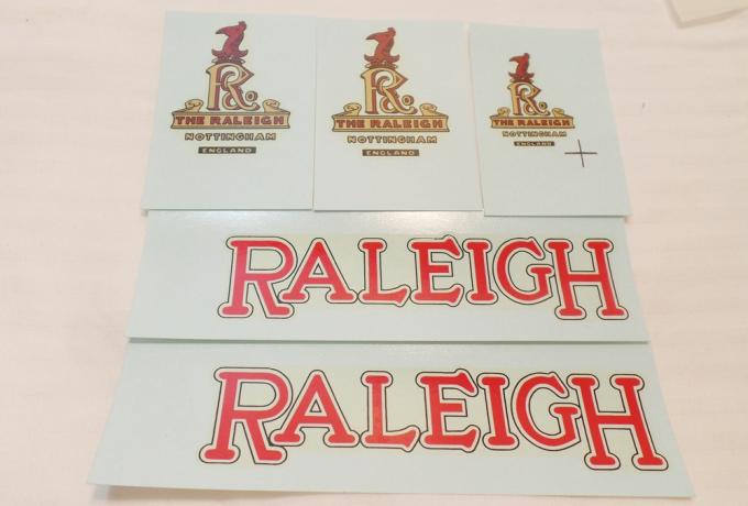 Raleigh Sticker/Transfer Set