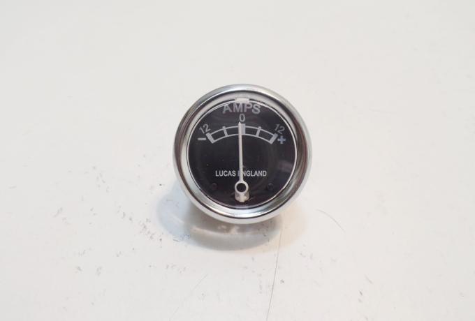 Ammeter/Amperemeter Lucas 12V 1 3/4"