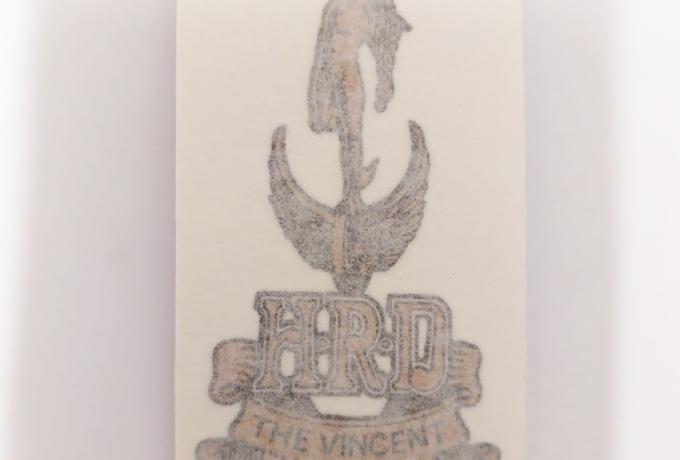 Vincent HRD Tank Top Sticker up to 1950