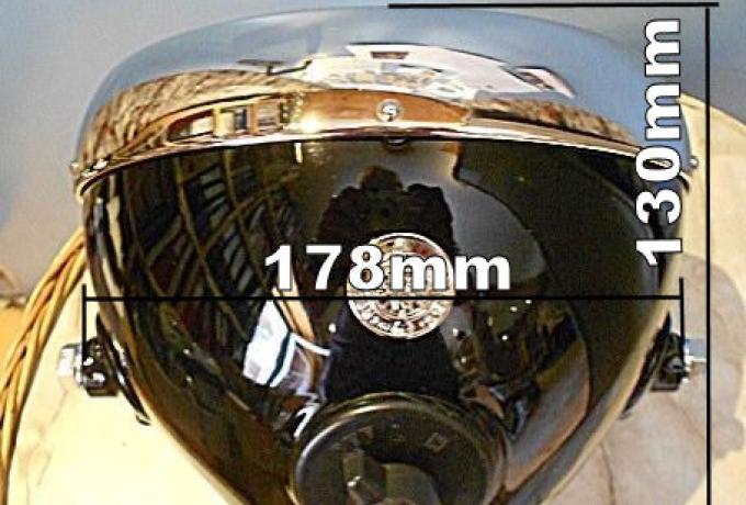 Headlight. Headlamp SS49. 6.1/2"