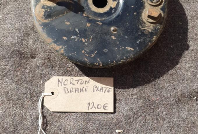 Norton Brake Plate used