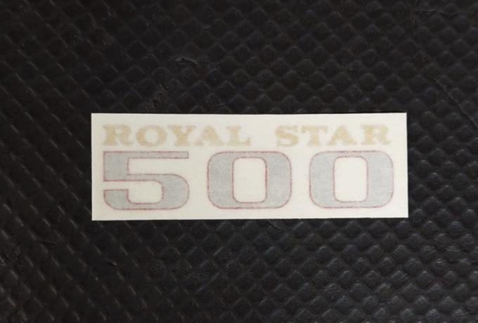 BSA Royal Star 500 Vinyl Transfer / Sticker for Panel 1970