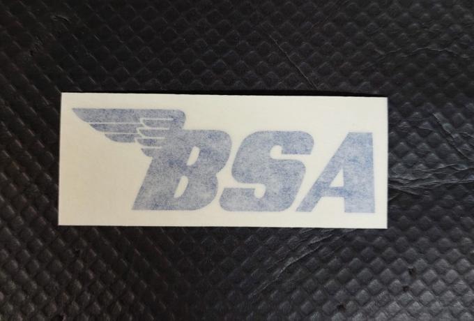 BSA Tank Vinyl Transfer / Sticker Blue 