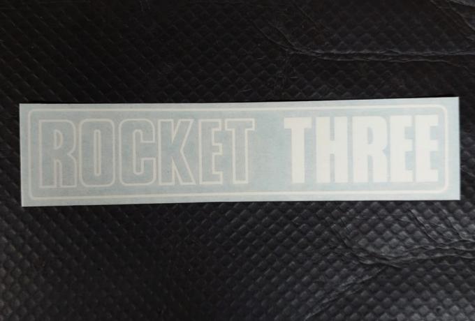 BSA Rocket Three Side Cover Vinyl Transfer / Sticker 1971/72