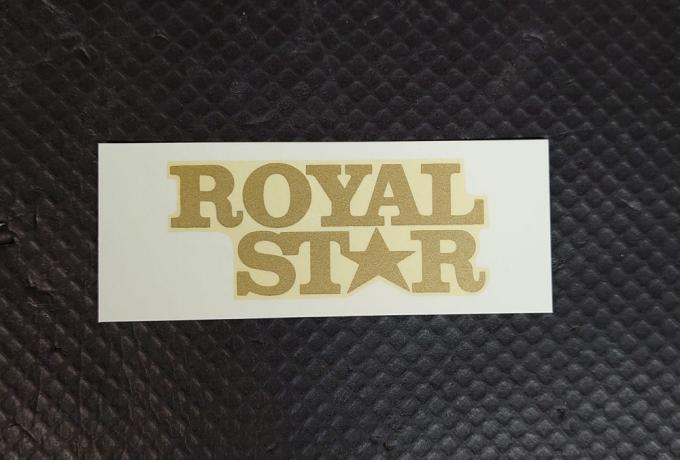 BSA Royal Star Side Cover Transfer 1969