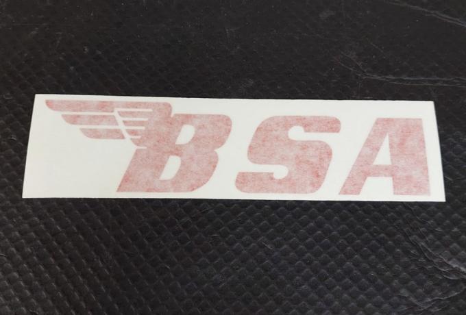 BSA Tank Vinyl Transfer / Sticker 1960's