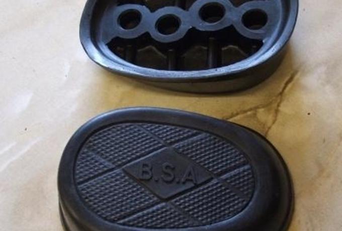 BSA Kneegrip Rubbers /Pair oval