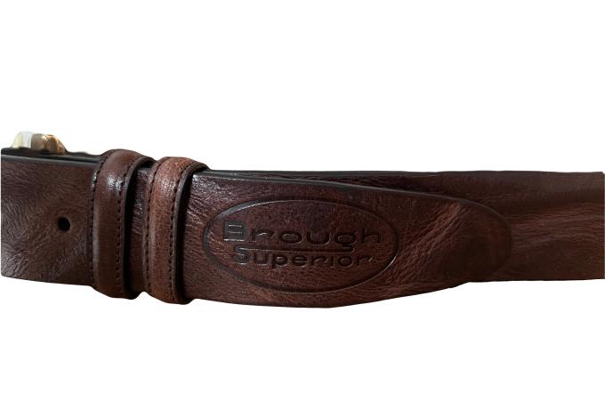 Brough Superior Leather Belt
