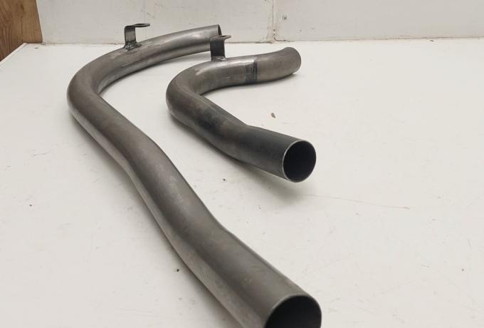 Brough Superior / J.A.P. Exhaust Pipe unchromed 1 3/4"