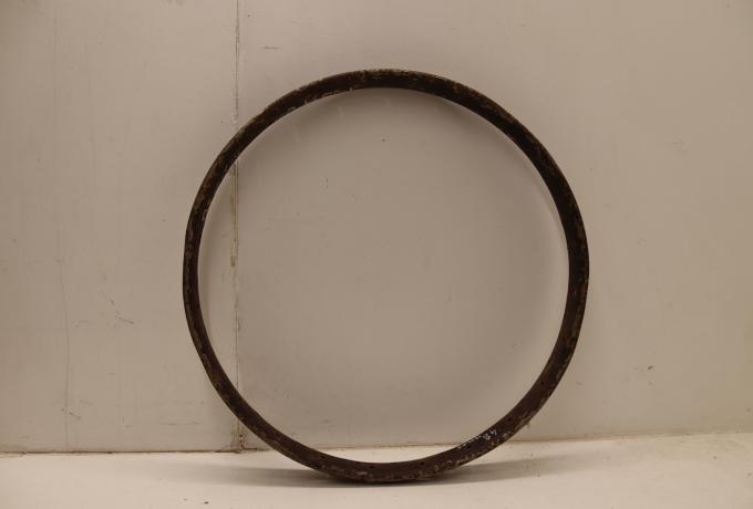 Wheel rim used. beadet edge  W: 5,5cm Circumference: 164cm Second hand, need work  Please view ALL pictures