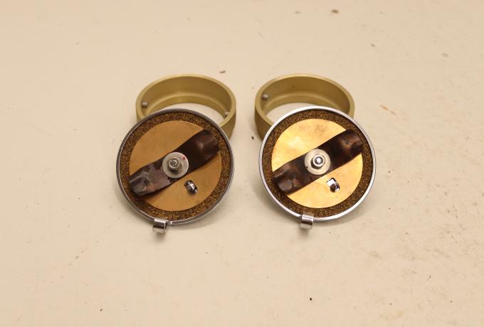 Rudge CMC Fuel tank cap pair