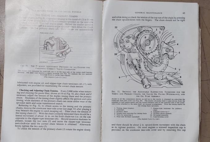 Royal Enfield Motor-Cycle Care and Service Manual / Book by W.C. Haycraft used