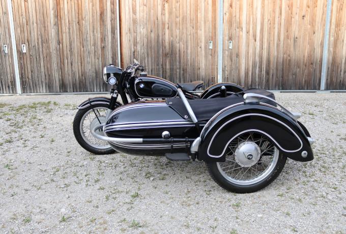 BMW R60/2 mit Steib Beiwagen 1961