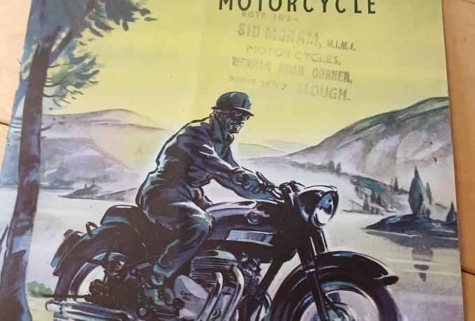 Ariel Poster - The modern Motorcycle  original 1959