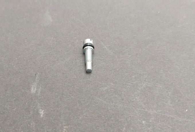 Amal Throttle Stop Screw including O-Ring MKII