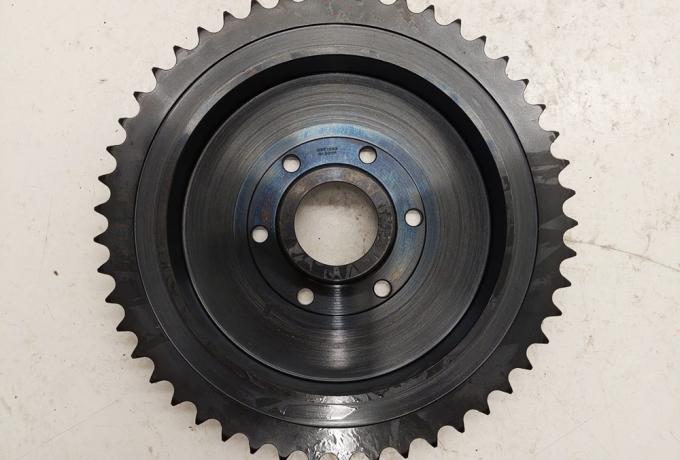 BSA A7 Plunger Brake Drum / Sprocket 49T