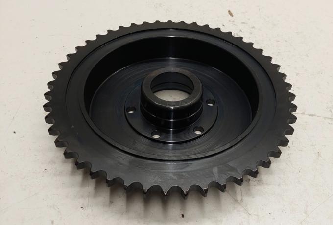 BSA A7 Plunger Brake Drum / Sprocket 49T