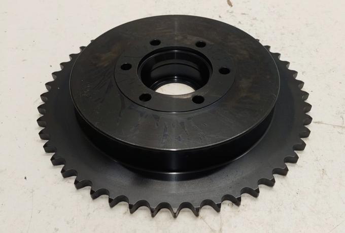 BSA A7 Plunger Brake Drum / Sprocket 49T