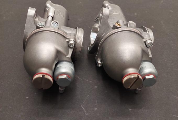 Amal Norton Commando MKII Carburettor Set 932 STD. 1974 Premier