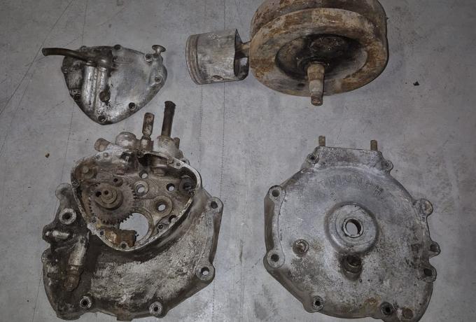 Triumph Bottom end in pieces 500 cc OHV 1927 used