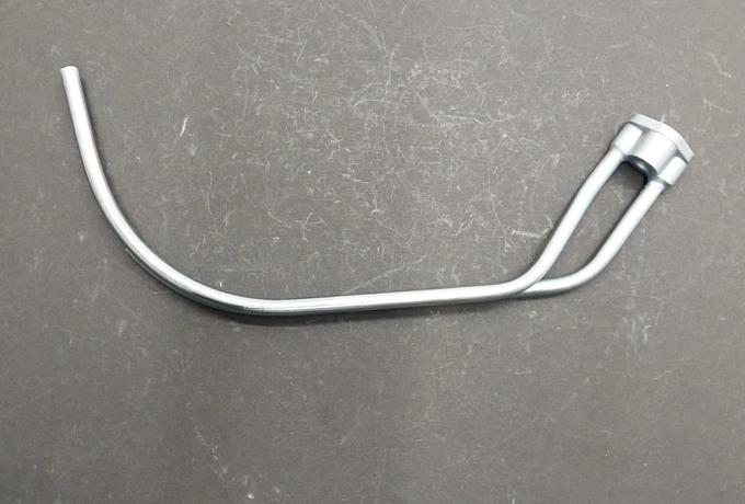 Triumph T100 500cc Oil Pipe Assembly 1968-70