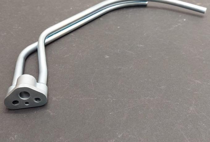 Triumph T100 500cc Oil Pipe Assembly 1968-70