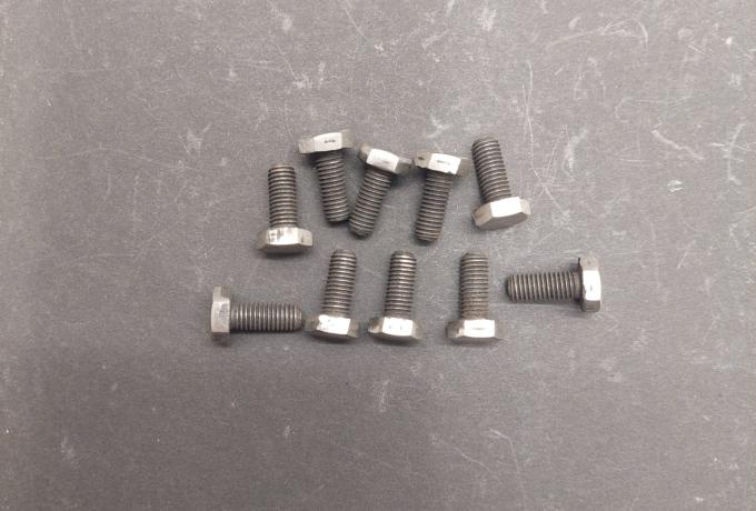 Bolt Hexagon 1/4" x 26 TPI x 5/8" long BSC. CI. Set of 10