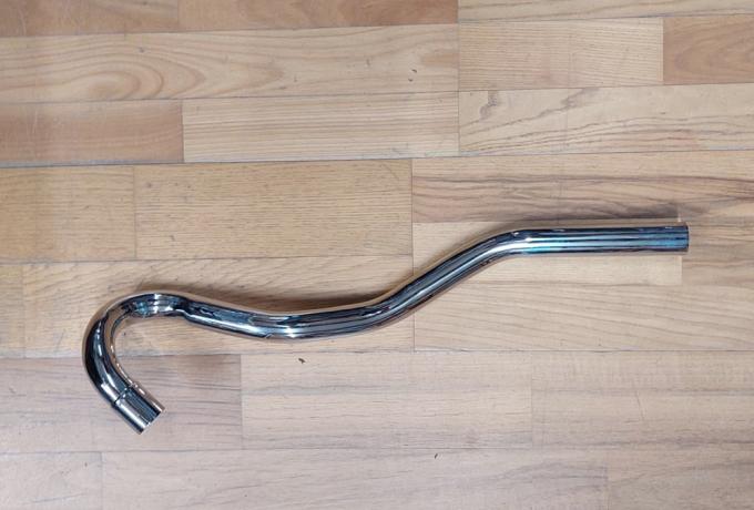 Triumph Tiger Cub High Level Exhaust Pipe 1 1/4" Post 1961