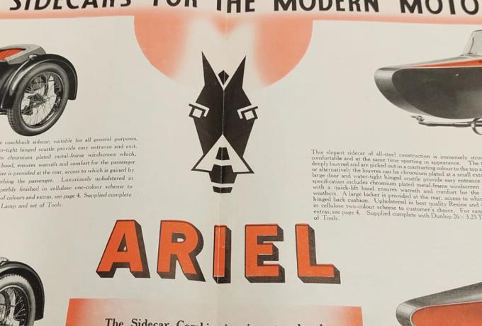 Ariel Sidecar Brochure