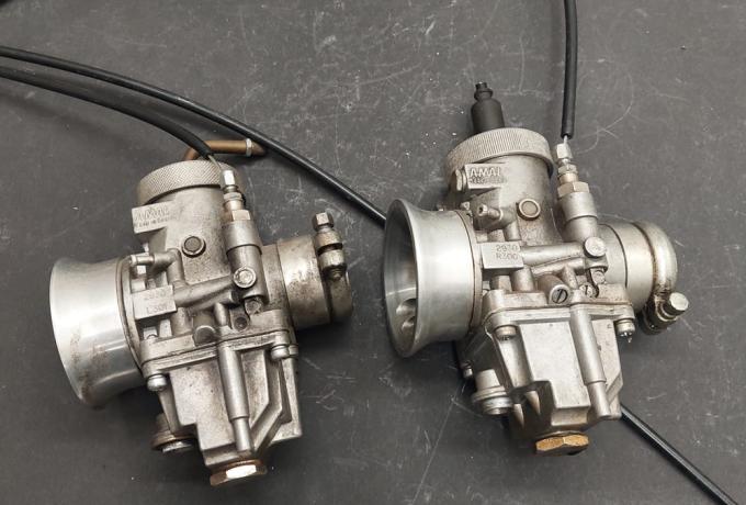 Amal MKII Carburettor Pair used