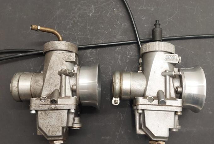 Amal MKII Carburettor Pair used