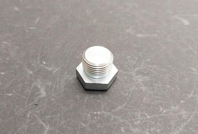 AJS/Matchless Engine Drain Plug 3/8 BSP 1956-on. zink