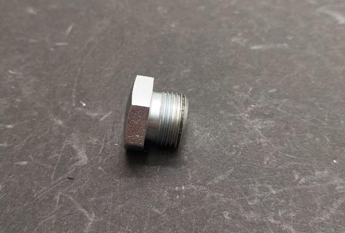 AJS/Matchless Engine Drain Plug 3/8 BSP 1956-on. zink