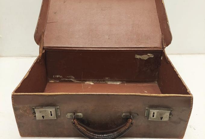 Leather Suitcase Vintage used