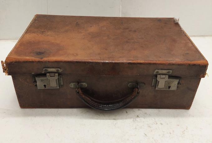 Leather Suitcase Vintage used