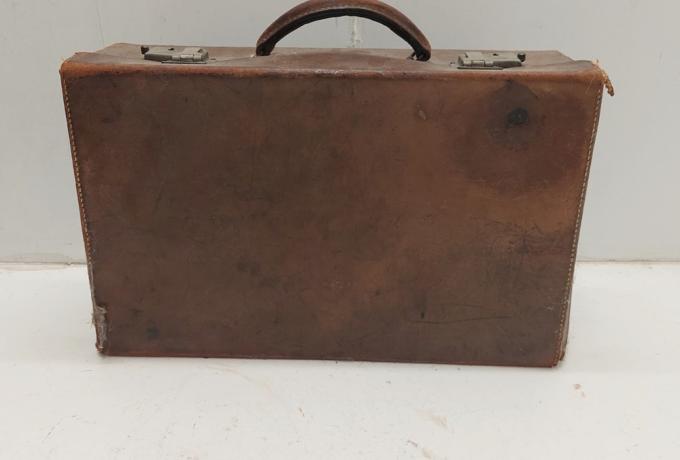 Leather Suitcase Vintage used