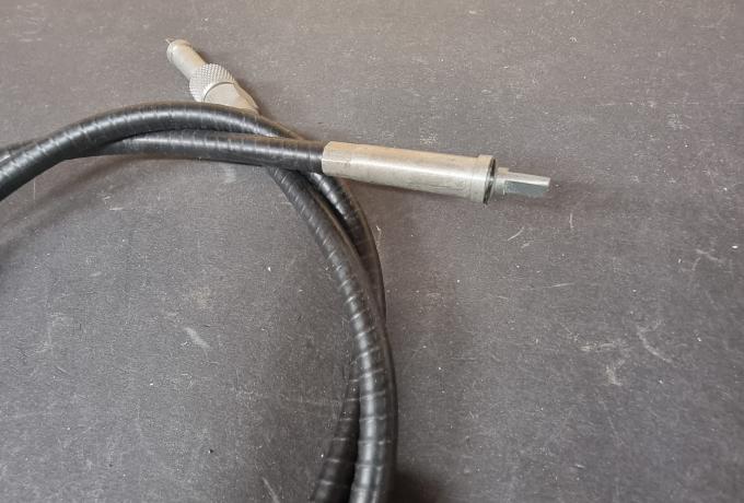 Tacho Cable 3' 5" D Type NOS