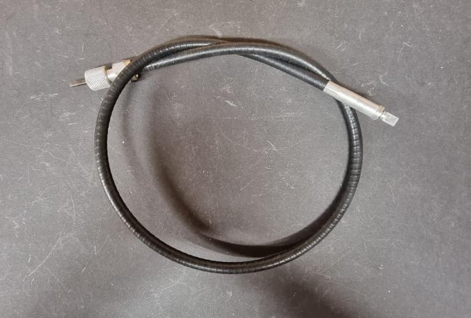 Triumph Veglia Head Tacho Cable 2' 6" C Type NOS