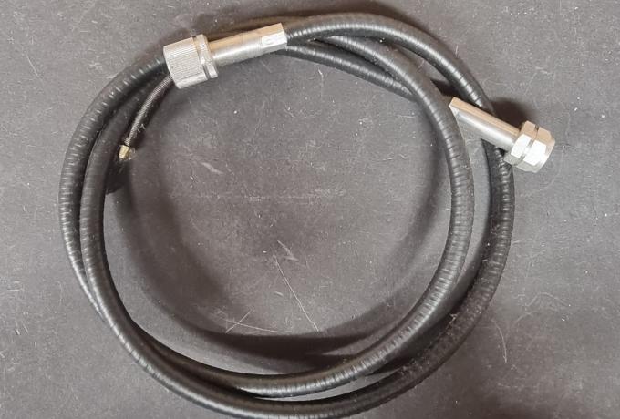 Speedo Cable 3' 6" A Type. Long Nut NOS