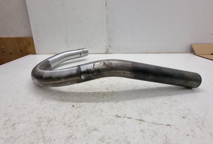 BSA L26 350cc S.V. Exhaust Pipe Bare Metal