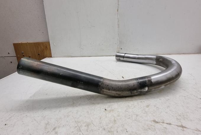 BSA L26 350cc S.V. Exhaust Pipe Bare Metal