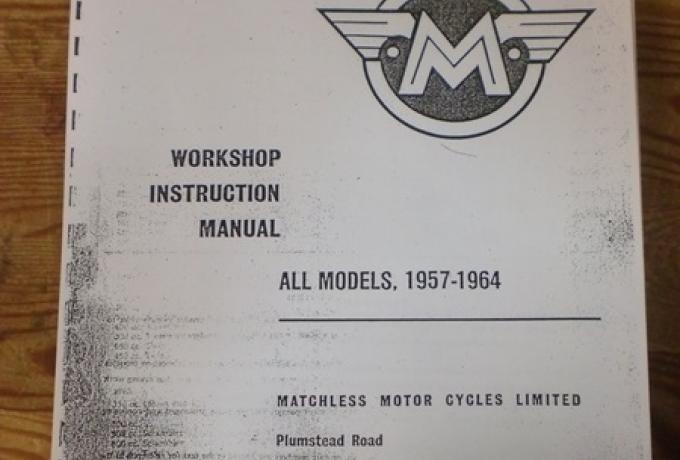 Matchless Workshop Manual-1957/64 Models