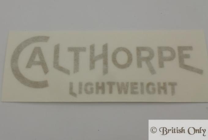 Calthorpe Lightweight Tankaufkleber gold