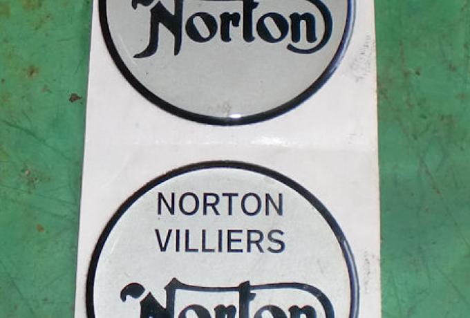 Norton/Villiers Abzeichen zum Kleben NOS