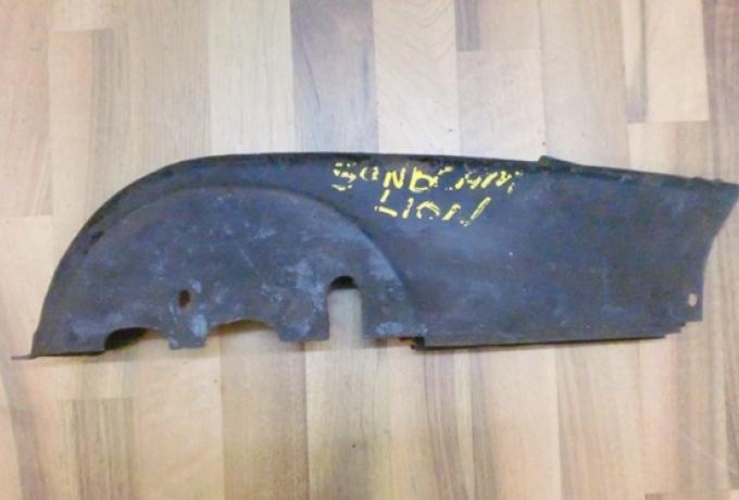 Sunbeam Lion rear chain cover, used