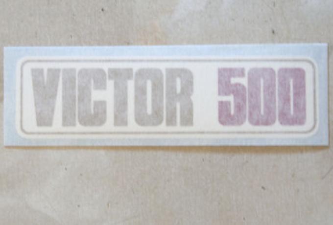 BSA Victor 500 Aufkleber für Seitenpanel